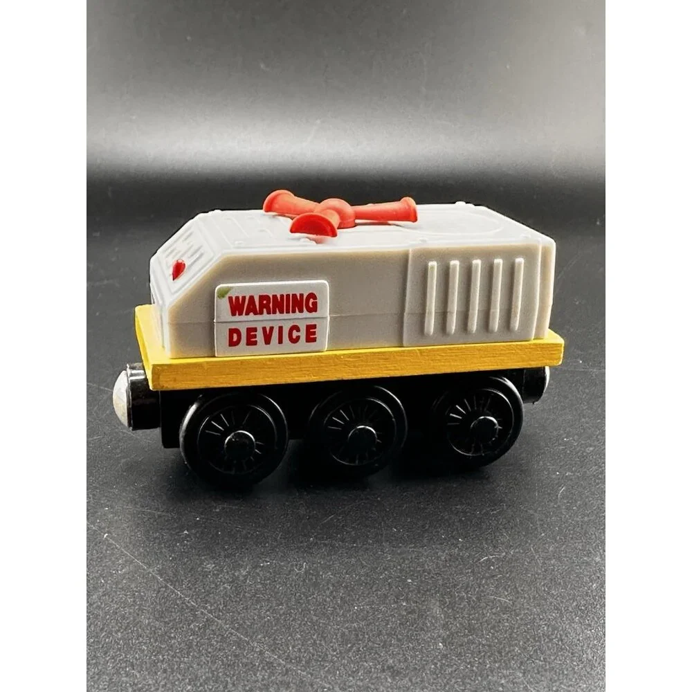 Thomas The Train Wooden Railway Brendan Blasting Cap‎ Fog Horn Car Vtg 2003 READ